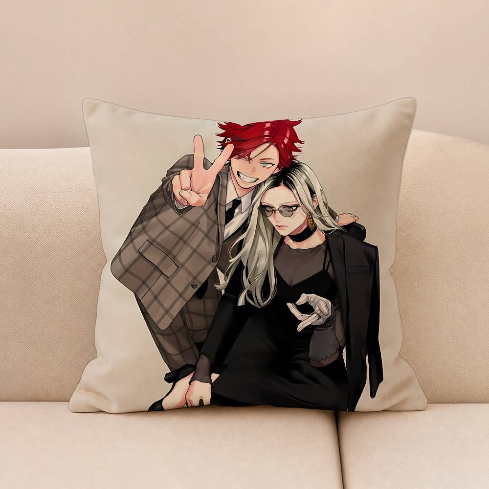 GGokurakugai TTao Pillow Case for Sofa Living Room Home office Decor Protective Cover