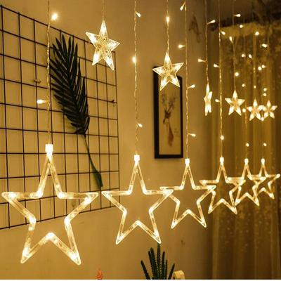 1PC High Light Romantic Stars Indoor LED Holiday Decoration Curtain Light
