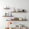 30cm Floating Wall Shelf Decorative Wooden Bookshelf for Living Room Bedroom Display Rack