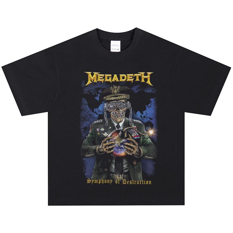 Megadeth T-Shirt, Soft Fabric Casual Daily Wear L