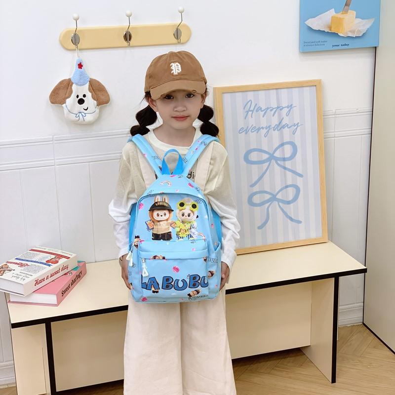 Children'S Backpack Cartoon Animation Foreign Style Printing Boys And Girls Backpack Kindergarten Elementary School Bag
