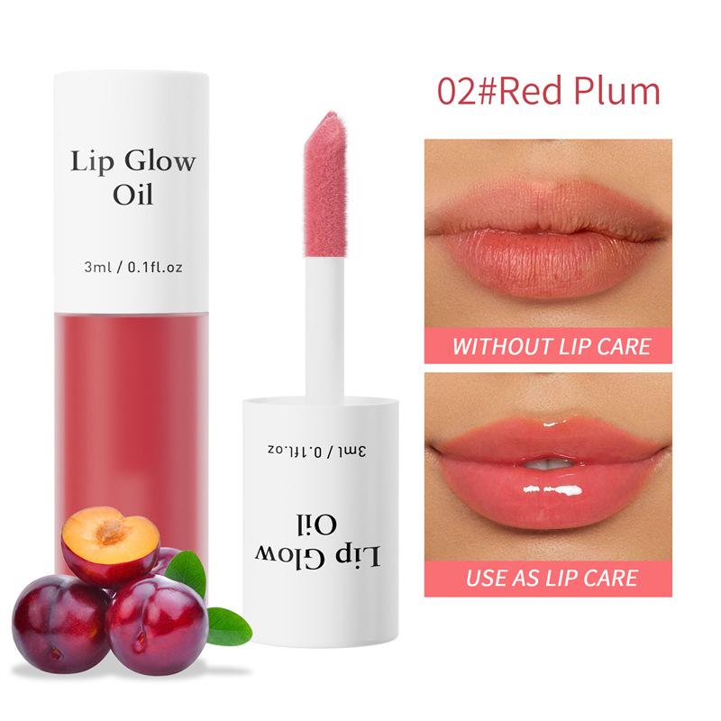 

WAKEANGEL Hydrating & Luminous Fruity Lip Oil - Natural Moisturizing Mirror Gloss Standard