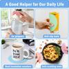 Rubber Jar Opener Gripper Pad Set Gadgets 4pcs Round Multi Function Can Silicone Easy Opening Bottle Lid Heat Insulated Non Slip for Seniors
