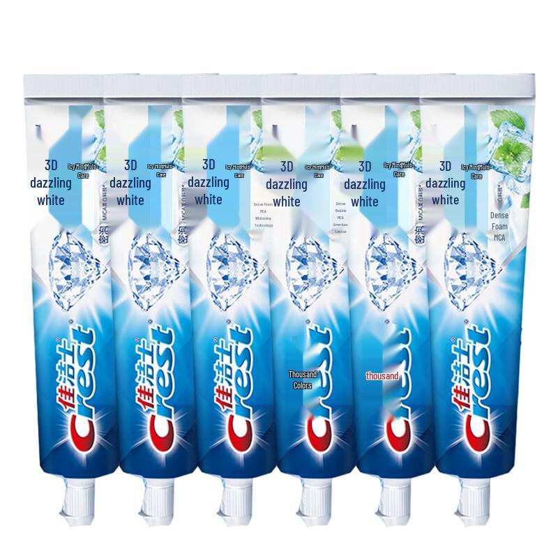 Зубная паста Crest 3D White Arctic Fresh Mint, 6 штук