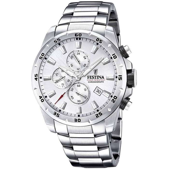Watch - Festina - F20463-1 - Quartz - Steel - Analog