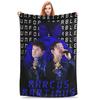 Flanell-Kuscheldecke Marcus und Martinus Unvergessliche Eurovision 2024 Schweden Plüschdecken Sofa-Bettwäsche für Schlafzimmer Reisen