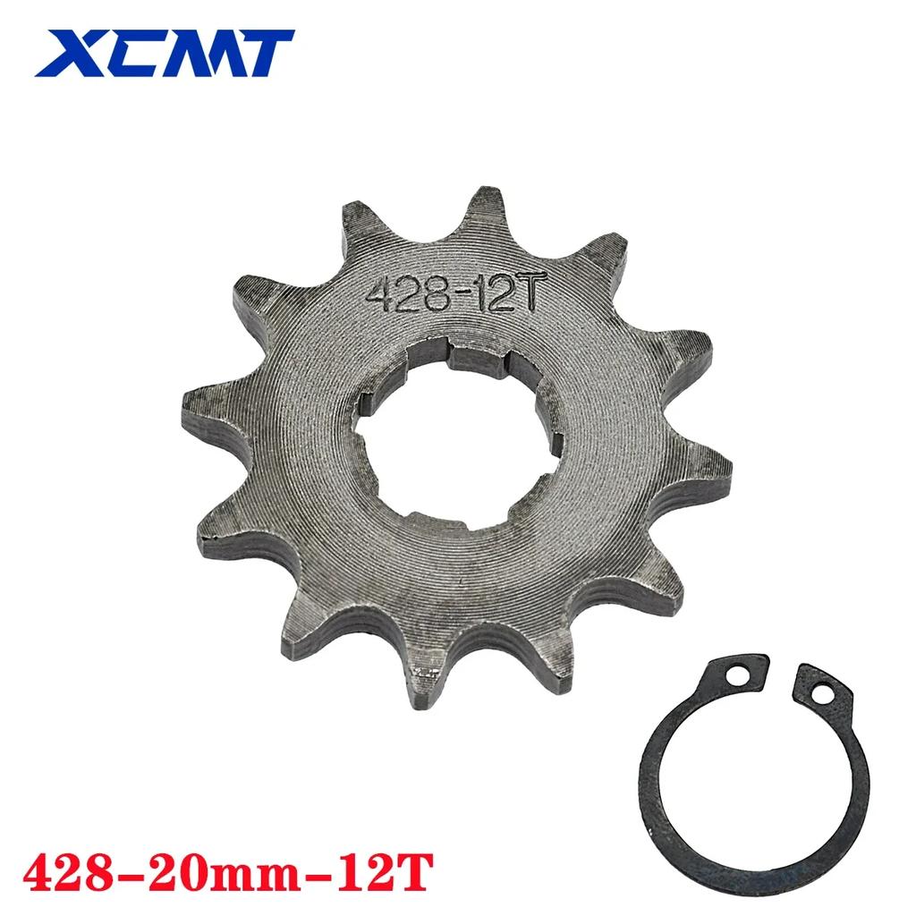 428# 20mm 10T-19T Vorderritzel für BSE SSR SDG KAYO Dirt Pit Bike ATV Quad Go-Kart Moped Buggy Roller Motorrad