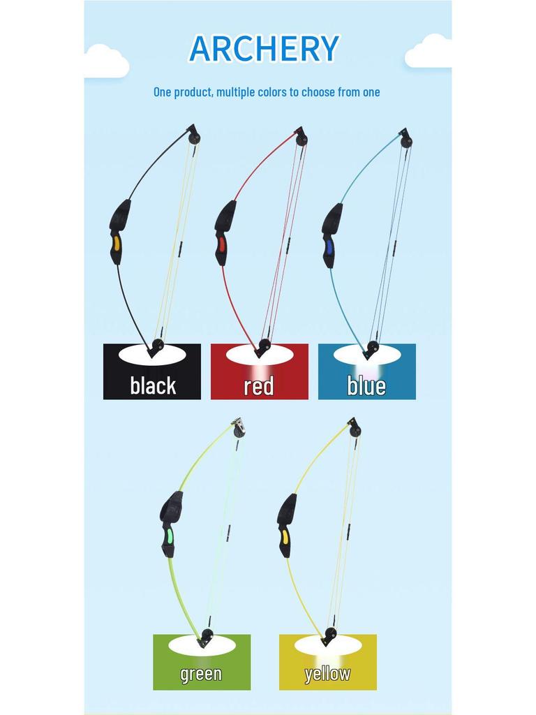 Children's Archery Set: Compound Bow & Suction Cup Arrows