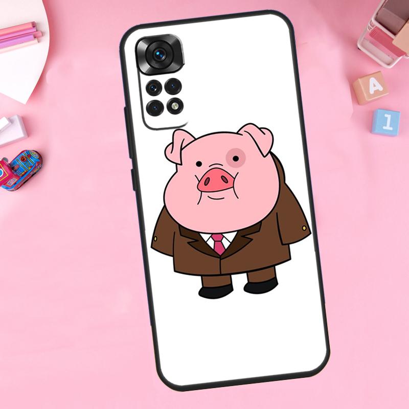 Cute PINK Kawai Pig For Xiaomi Redmi Note 14 13 10 11 12 15 Pro Plus Phone Case For Redmi 15C 13C 12C 10C 14C 15