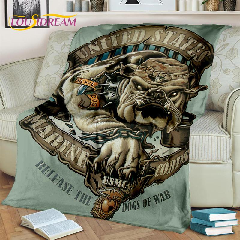 Cartoon French Pit Bull Dog Pet 3D Blanket,Soft Throw Blanket for Home Bedroom Bed Sofa Picnic Travel Office Cover Blanket Kids