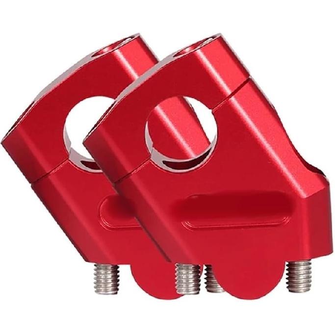 For Suzuki DL650 V-Strom 650 DL 650 VStrom 650 VStrom650 Motorcycle Handlebar Heightening Riser Bar Clamp Mount Fits(Color:22mm Black6)