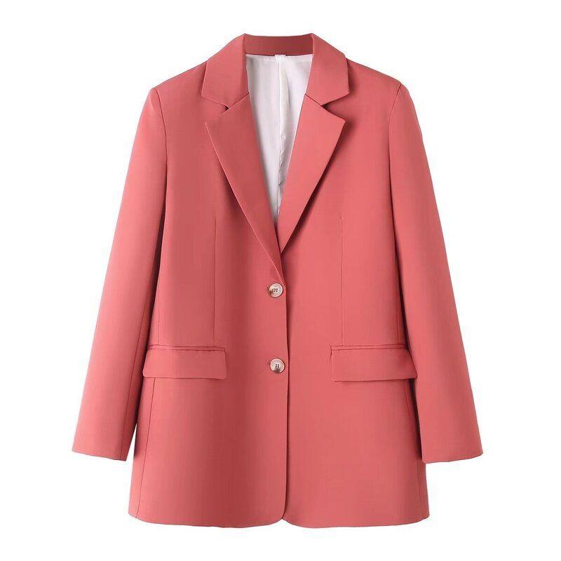 Fashion Wind 2023 Winter New Women's Clothing Refined Stylish and Versatile Stylish Slim Looking Long Sleeve Suit Short Coat