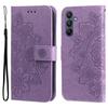 For Samsung Galaxy A17/A26 5G/A16 5G/A16 4G Case Floral Pattern PU Leather Wallet Stand Phone Cover