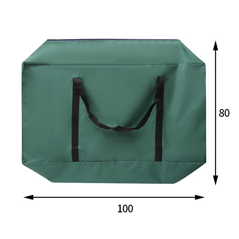 WEZHO Thick Canvas Quilt and Clothes Storage Bag