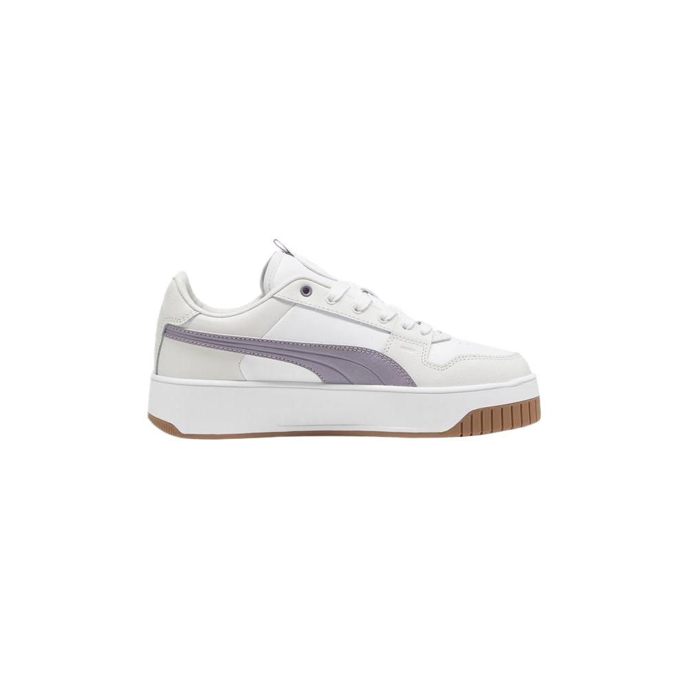 Puma Carina Street Lux Women White Pale Plum Grey 397487-06