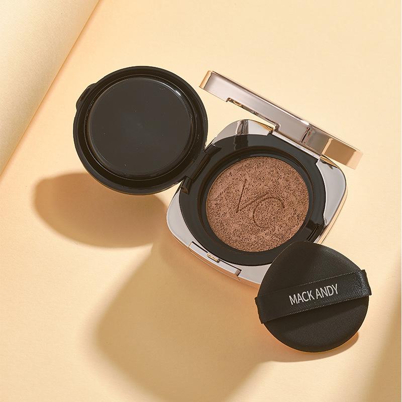 MakeAndy VC Cushion Foundation - Lightweight, Breathable, Moisturizing, Concealing, Oil Control, Long-lasting BB Cushion. 30g