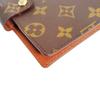 LOUIS VUITTON Monogram Agenda PM Notebook cover Monogram canvas Brown R20005 Used