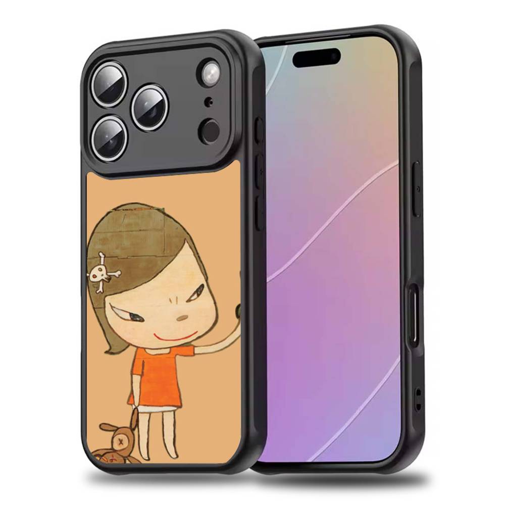 Cute Y-Yoshitomo NaraS Phone Case For iPhone 17,16,15,14,13,12,11,Pro,Max,Plus,Mini,SE4,E Magnetic Magsafe Wireless Charging