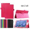 PU шкіряний чохол для Lenovo Tab2 8-дюймовий чохол для планшета з відкидною підставкою для Lenovo Tab2 A8 A8-50F A8-50LC capa
