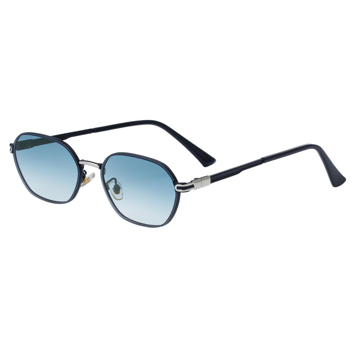 

JYL TS Women s Oval - Minimalist Unique Outdoor Sun-Protective DG-98300 c-3922 кобальтовая синь