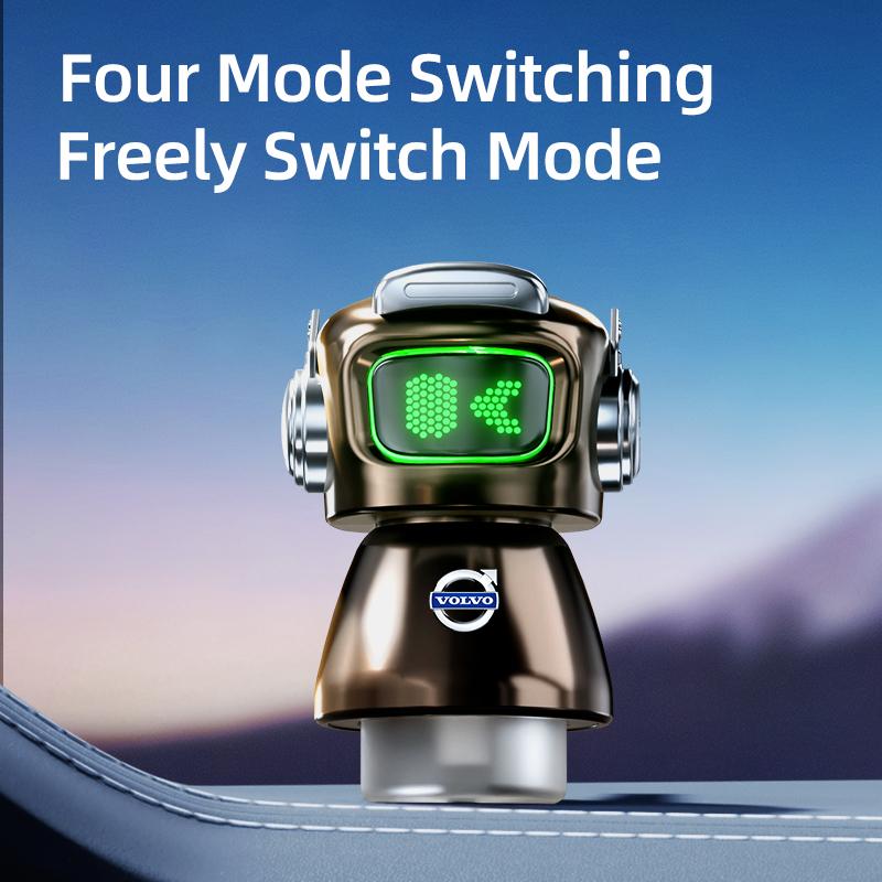 For Volvo Car Air Outlet Robot Perfume Ornament Fragrance Water Diffuser For Volvo Xc60 Xc90 V40 V60 S60 V50 V90 S80 C40 XC40 V7 RU8