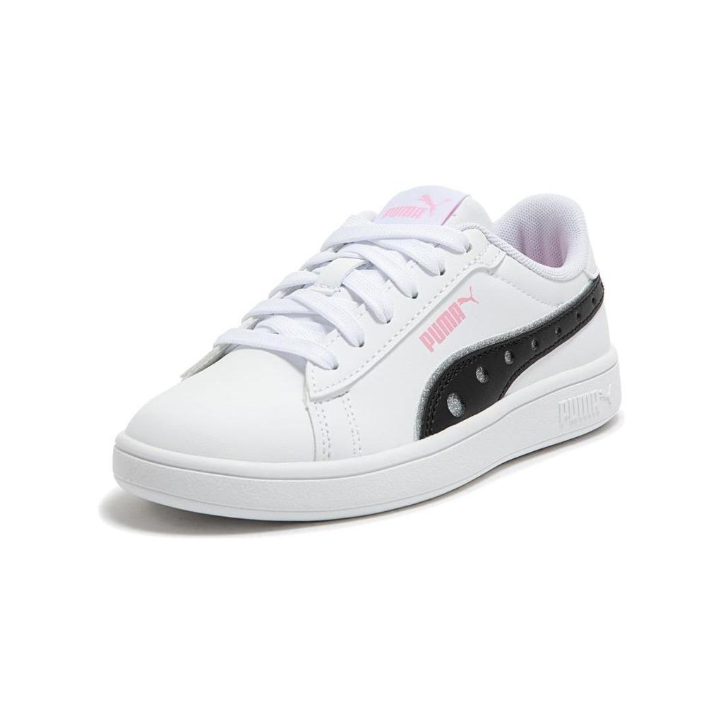 Puma Smash 3.0 Dance Party V Ps Low Top Kids Sneakers Kids sneakers White Black 395607-01
