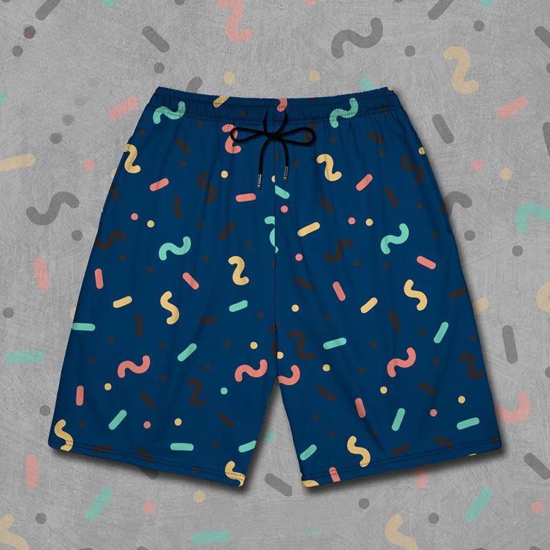 Polka Dot Boxing Muay Thai Kickboxing Training Shorts Print Quick Dry Martial Art Boxer Unisex Men Women Kid Fighting Fitness Sport Gym Workout