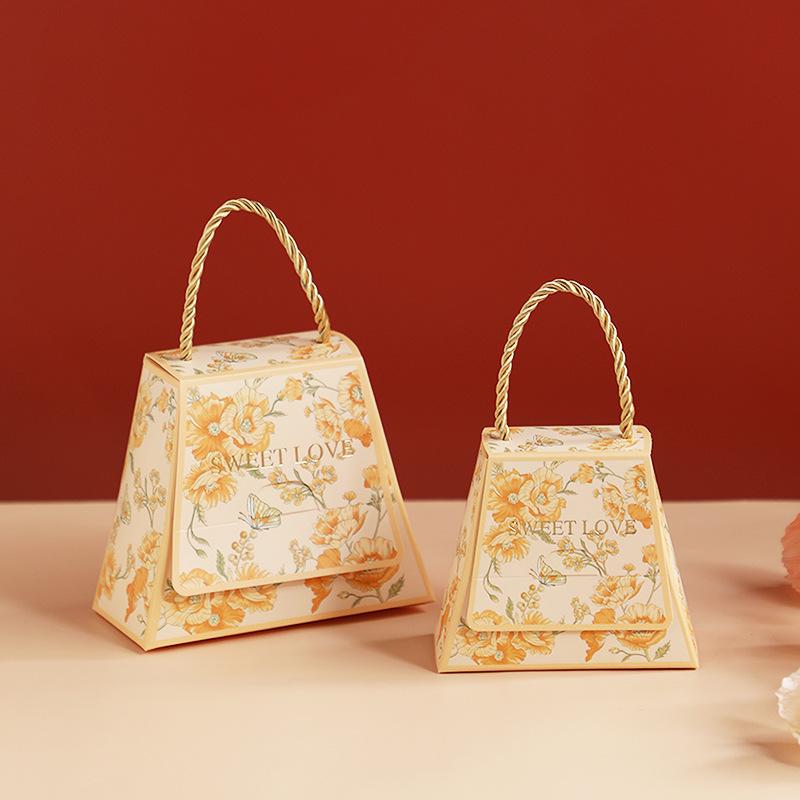 

2025 Высококачественная европейская подарочная коробка для конфет на свадьбу - Элегантная пустая коробка для конфет для свадеб и помолвок Large