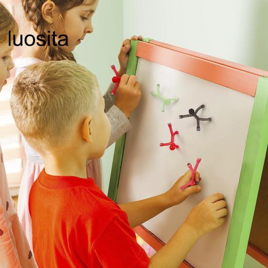 Mini Man Magnetic Toy, Fun Novelty, Durable Safe, Lovely Creative, Multicolor, Travel Matchstick Men for Kids