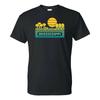 Mississippi Groovy Sunset - Landscape Vacation Home State T Shirt - Black