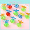 Plastic Spinning Top Toy For Kids With Colorful Ejector Features Suitable For Children And School Play