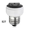 E27/b22 US/UK Plug Screw Light Bulb Socket Lamps Holders Female Sockets Power Supply Conversion Adapter For US EU Plug