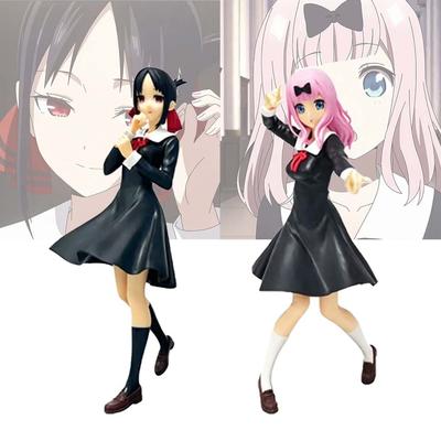 18cm Anime Figur Love Is War Fujiwara Chika Shinomiya Kaguya Kawaii Mädchen Actionfigur Sammlerstück Modell Puppe Spielzeug Geschenk