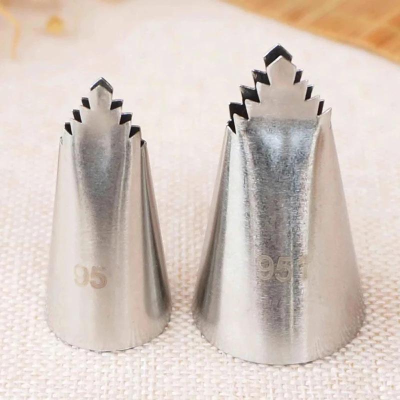 #95#951#113 Rose Leaves Nozzles Icing Piping Nozzles For Decorating Cakes Cupcake Pastry Tips Cake Decorating Tools Cream Nozzle