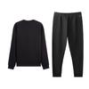 Li Ning Trendy Fashion Versatile Crew Neck Classic Sweatshirt Comfortable Long Pants Casual Sports Suit AWDVH37-5+AKLVC89-1