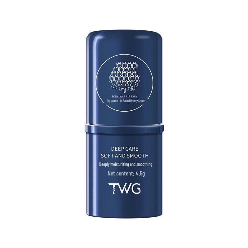 TWG Lanolin & Squalane Honey Lip Balm - Winter Moisturizing for Students