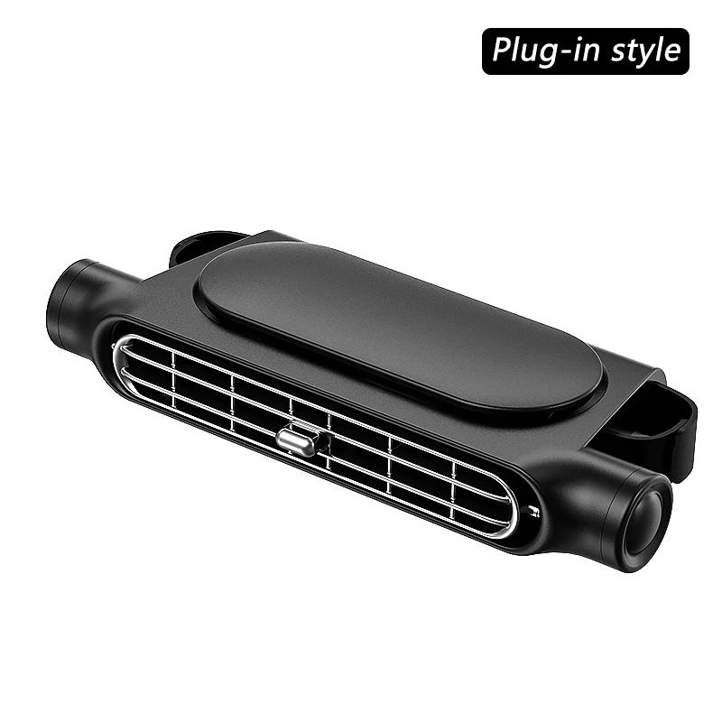 Car Headrest Neck Seat Mini Fan Cooling High Wind Power USB Air Aan 3 Speed Adjustable Wireless Car Back Summer Car Accessories