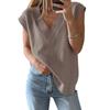Ladies' V-neck Casual Knit Vest Top