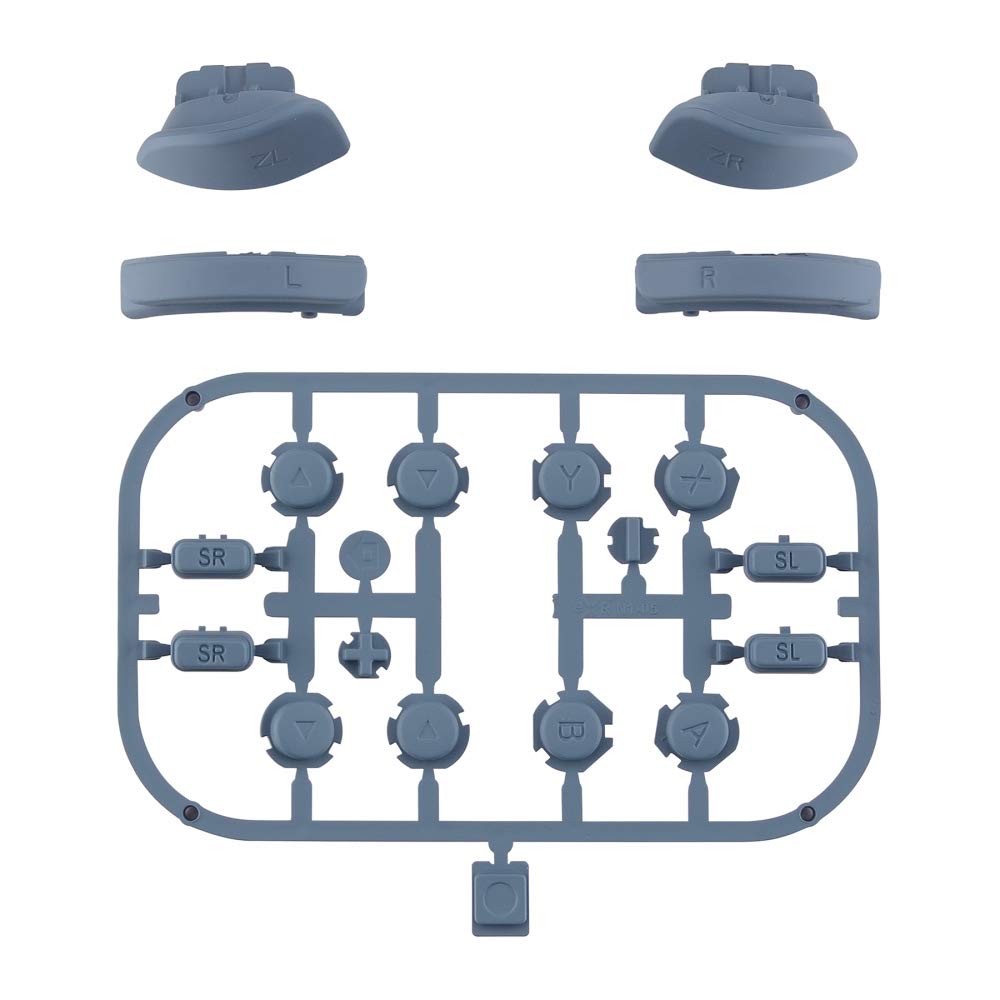 

Набір для заміни eXtremeRate для Включає ABXY Home та повну кнопку Включає та змінний корпус не Joy-Con Switch, D-pad, SR, SL, L, R, ZR, ZL, +