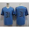 NFL Tennessee Titans Custom Embroidered Jersey Men Women Adult Sports Fan Apparel Lightweight Cotton Blend