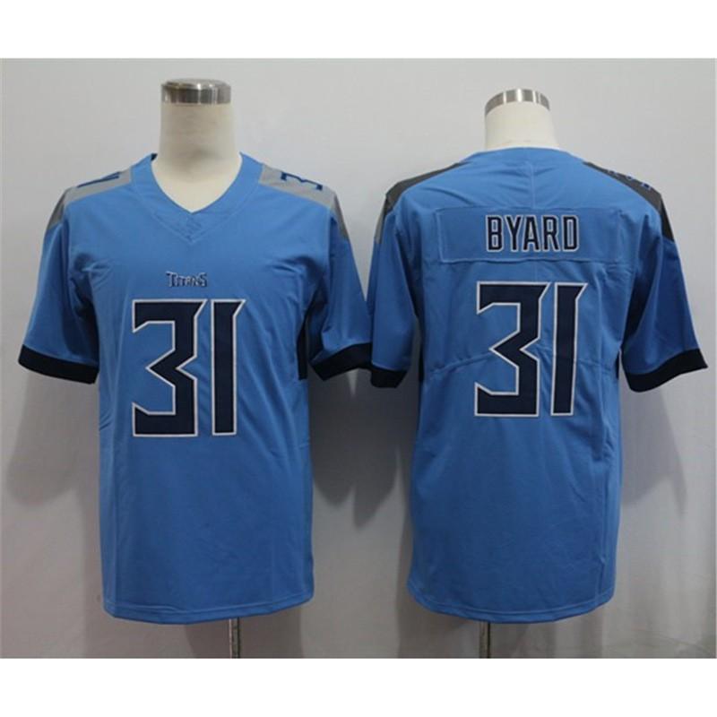 NFL Tennessee Titans Custom Embroidered Jersey Men Women Adult Sports Fan Apparel Lightweight Cotton Blend