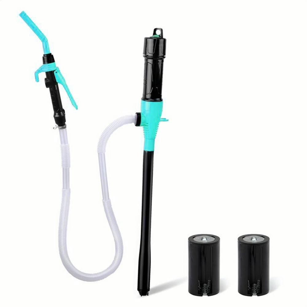 Electric Oil Pump Portable Car Siphon Petrol Fuel Siphon Liquid Transfer Pump Handheld Pump Battery Operated Water Gas Tools