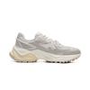 Li Ning QIXING 2.0 Cushioning Abrasion Resistant Breathable Low top Casual Shoes Women's White Gray AGCW092-4