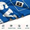 1PC Custom Name Hamburger SV Patterned Flannel Blanket Suitable For All Seasons for Home Decor Warmth and Comfort Gifts Holiday Present