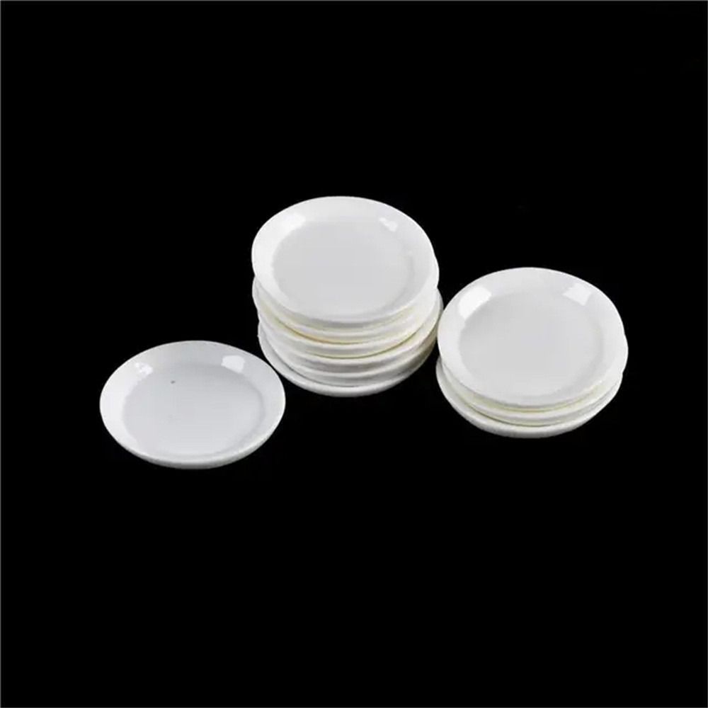 Simulation Doll House Trays Kitchen Toys Miniature Dish Mini Food Dishes  Doll House Accessories