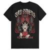 Schlechter Unisex-Band Metallkern Rock Amerikanischer Retro Lässiges Lockeres Drucken Unisex und Damen Baumwolle Kurzarm T-Shirt Sommer T-Shirt