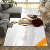 Space Football Adventure Carpet Design for Dormitory Playrooms Study room Balcony Anti-slip Rug Anime Office Decor Wedding Party Gift