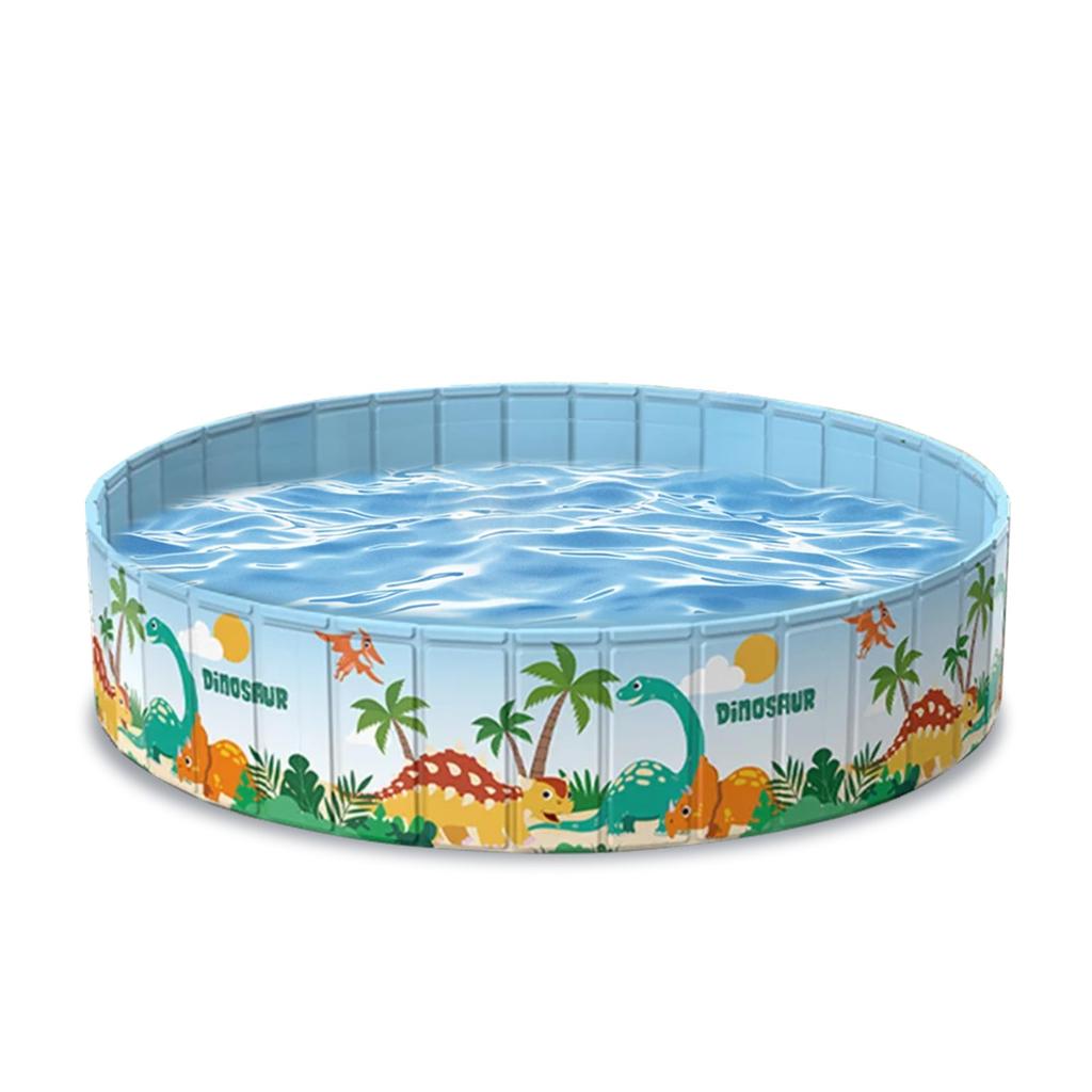 Bunmery No Inflation Water Home Ball Pool with Dog Kids' Pool, Required, Foldable, 9045cm, Play, Drain, Friendly, Indoor/Veranda/Garden