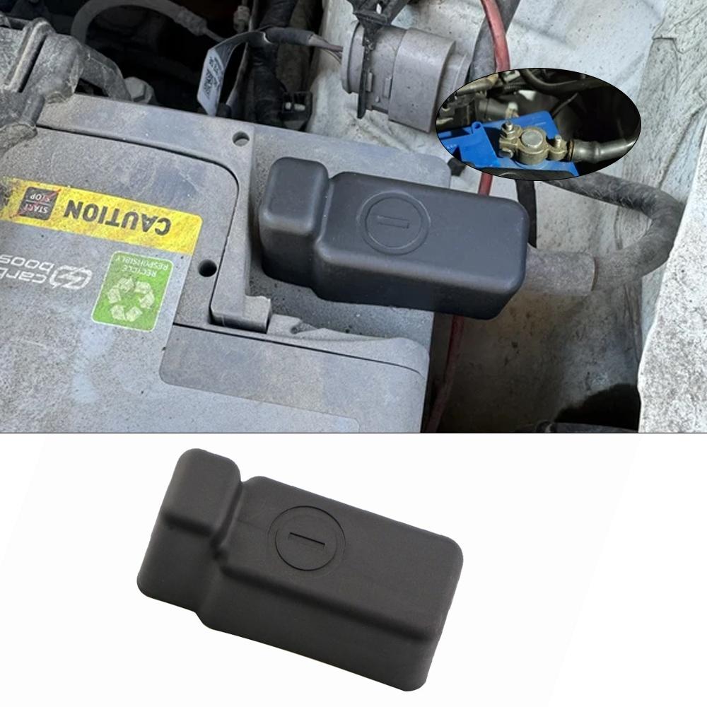 ABS Car Battery Anode for Volkswagen VW Vento Polo Hatch Sedan Notch Skoda Fabia Rapid Negative Electrode Protector Cover Cap