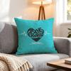 Art Creative Love Letters Cushion Cover Pcs Decorative Covers Soft Cushion Case for Sofa Couch Decor X X Pillowcases